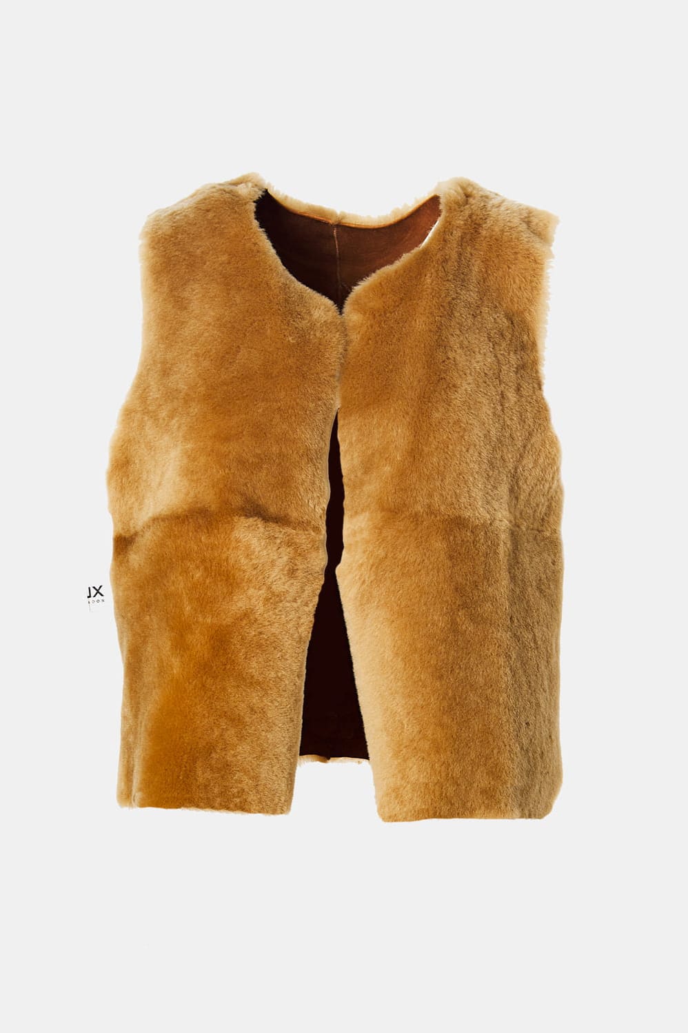 Cappuccino Shearling Vest – Dlux London Ltd